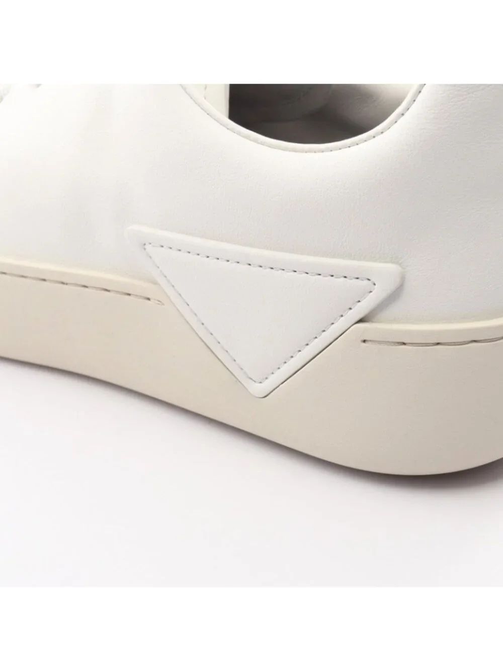 Prada Sneakers Triangle Logo Leather